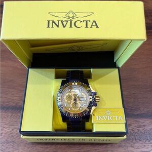 Invicta Excursion Watch purple and gold